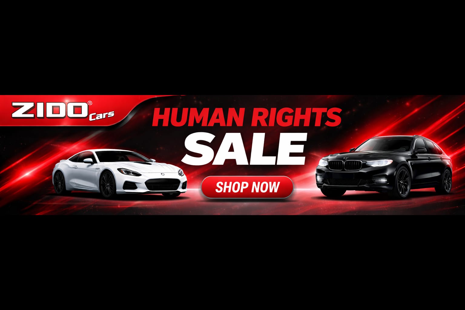 Human Rights Sale Banner